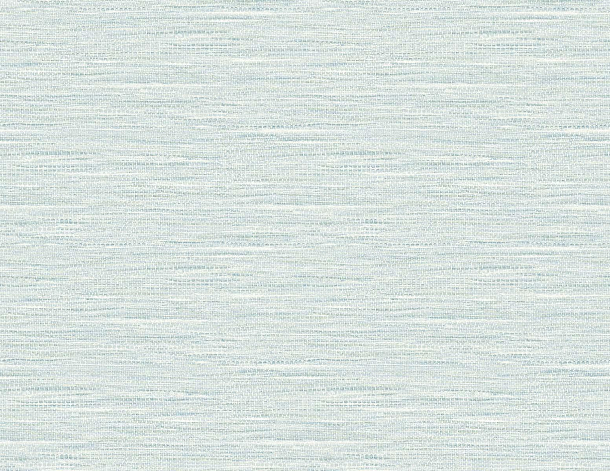 Seabrook Braided Faux Jute Blue Wallpaper