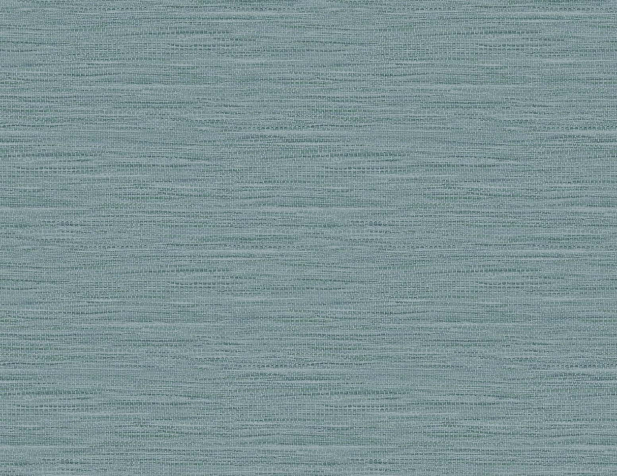 Seabrook Braided Faux Jute Blue Wallpaper