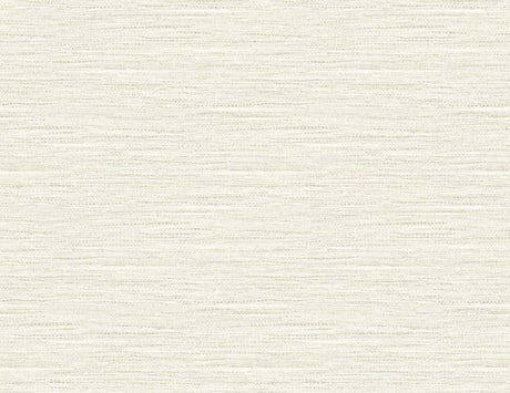 Seabrook Braided Faux Jute Pure White Wallpaper