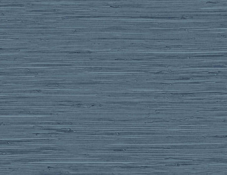 Seabrook Marion Faux Arrowroot Blue Wallpaper