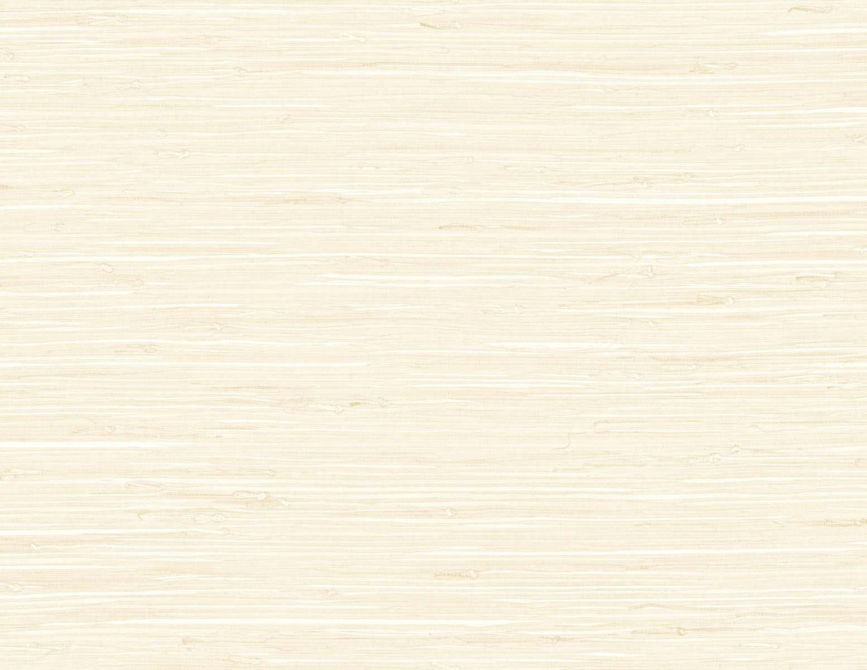 Seabrook Marion Faux Arrowroot Cream Wallpaper