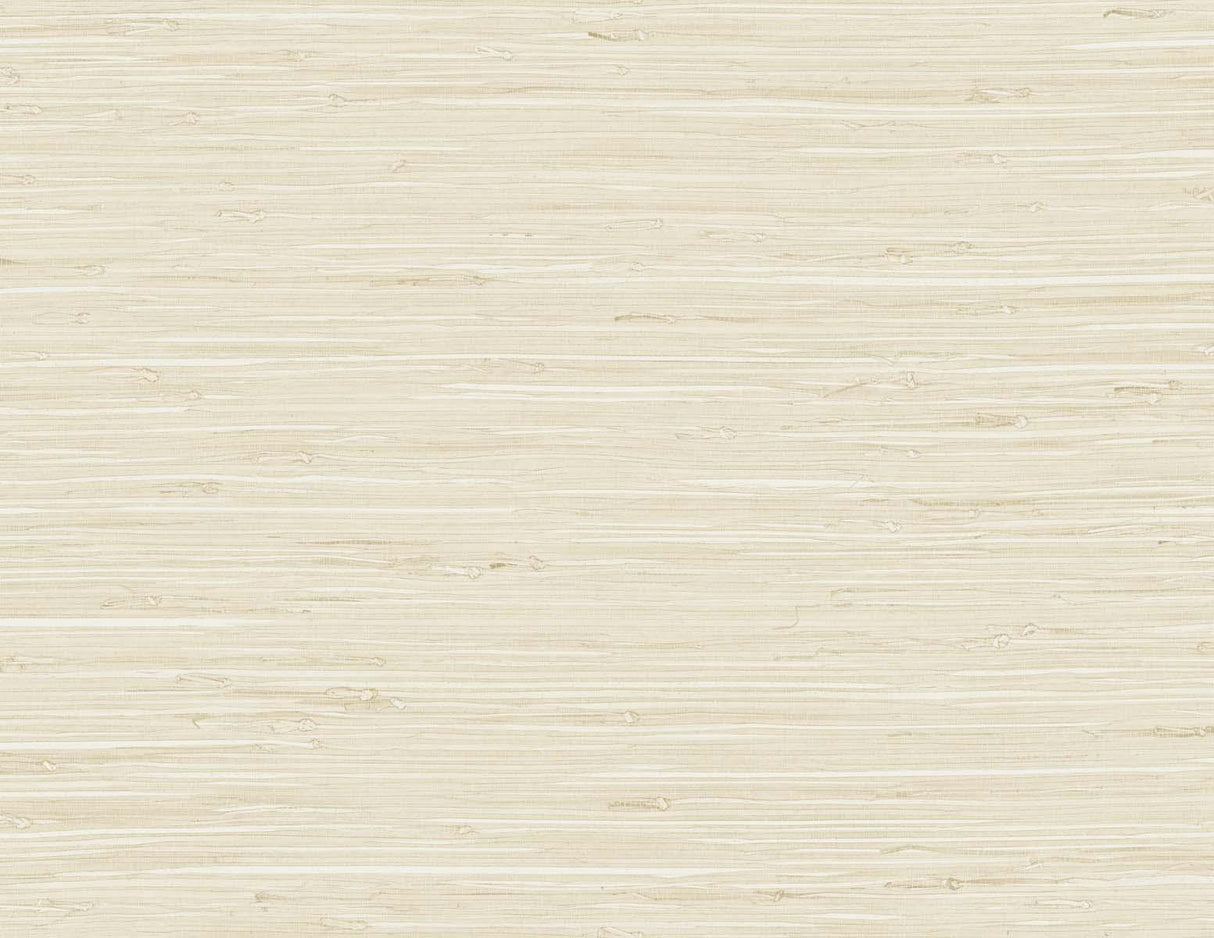 Seabrook Marion Faux Arrowroot Tan Wallpaper