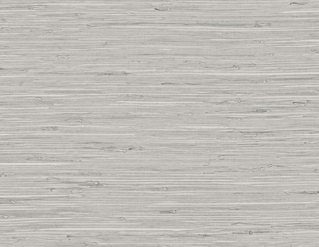 Seabrook Marion Faux Arrowroot Grey Wallpaper