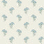 Seabrook Lotus Branch Floral Blue Bell & Herb Wallpaper