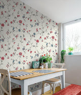 Seabrook Florale Trail Multi Wallpaper