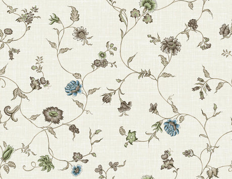 Seabrook Florale Trail Multi Wallpaper