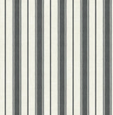 Seabrook Eliott Linen Stripe Black Wallpaper