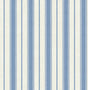 Seabrook Eliott Linen Stripe Blue Bell Wallpaper