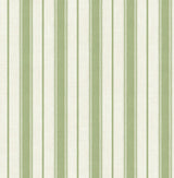 Seabrook Eliott Linen Stripe Green Wallpaper