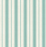 Seabrook Eliott Linen Stripe Minty Meadow Wallpaper