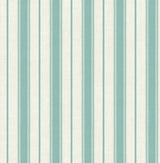 Seabrook Eliott Linen Stripe Green Wallpaper