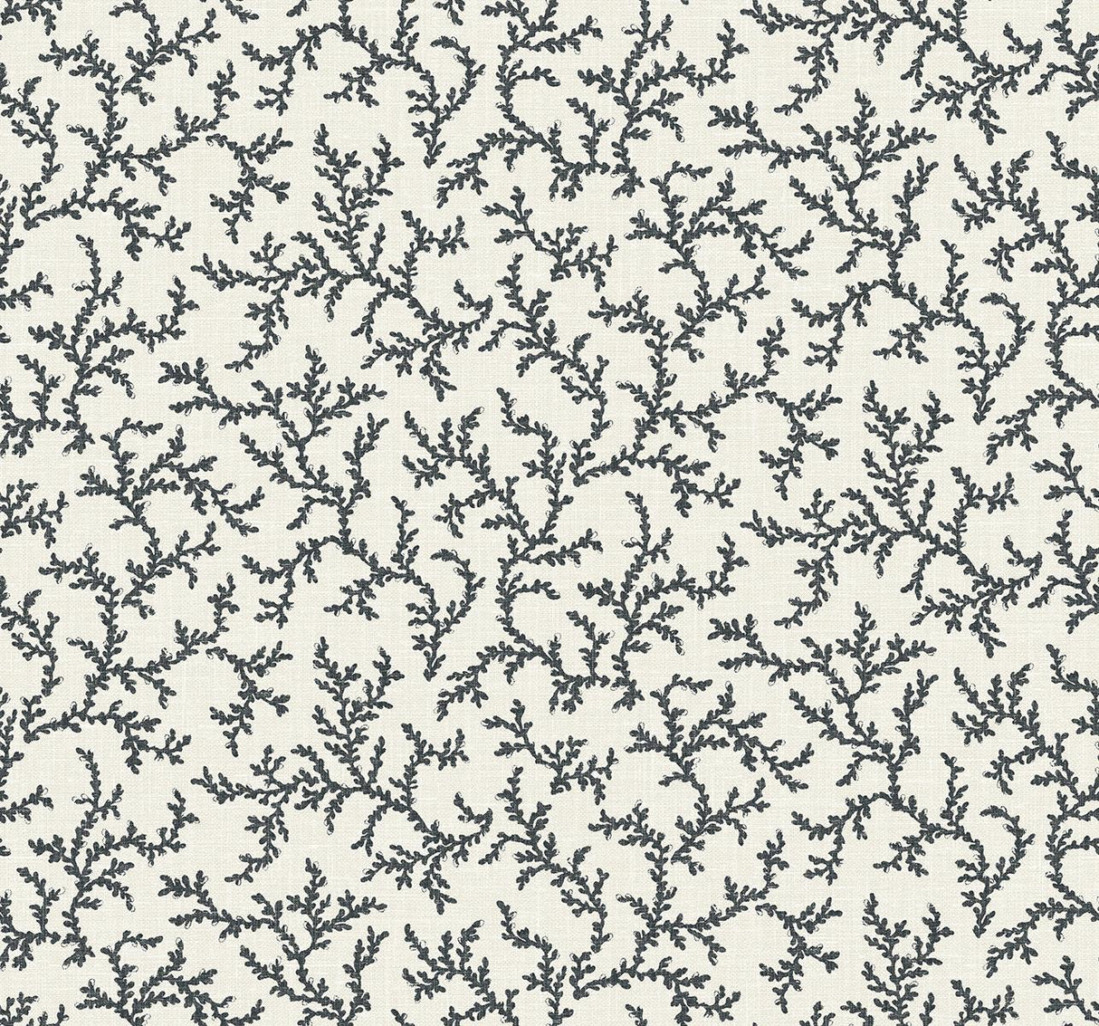 Seabrook Corail Poppy Seed Wallpaper