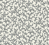 Seabrook Corail Poppy Seed Wallpaper