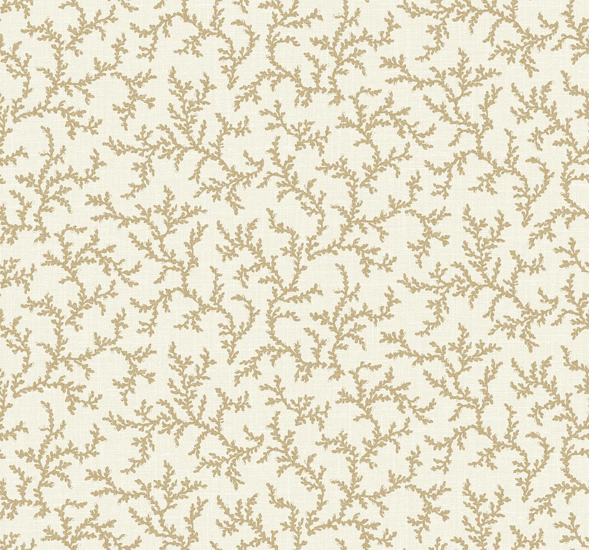 Seabrook Corail Brown Wallpaper