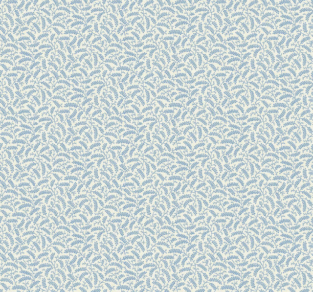 Seabrook Cossette Bleu Bisque Wallpaper