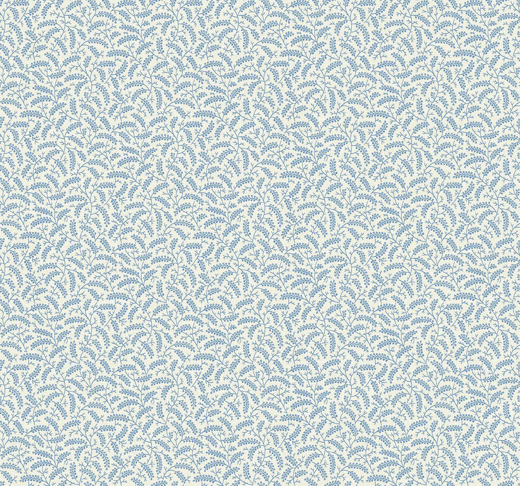 Seabrook Cossette Bleu Bisque Wallpaper