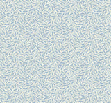Seabrook Cossette Blue Wallpaper