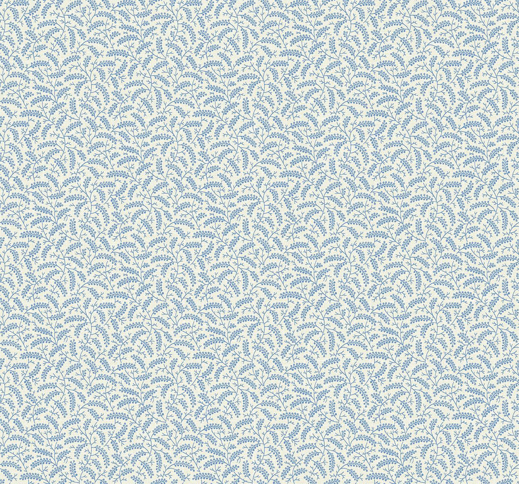 Seabrook Cossette Blue Wallpaper