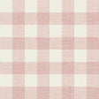 Seabrook Bebe Gingham Rustic Rouge Wallpaper