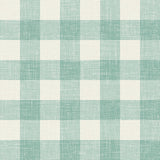 Seabrook Bebe Gingham Green Wallpaper