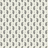 Seabrook Maia Paisley Poppy Seed Wallpaper