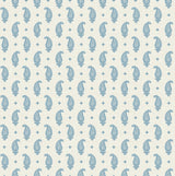 Seabrook Maia Paisley Blue Wallpaper