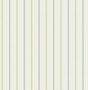 Seabrook Andree Stripe French Blue & Pomme Wallpaper
