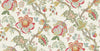 Seabrook Bernadette Linen Fabric Pomme & Antique Ruby Fabric