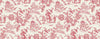 Seabrook Chinoiserie Linen Fabric Antique Ruby Fabric