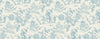 Seabrook Chinoiserie Linen Fabric Bleu Bisque Fabric