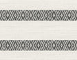 Seabrook Alani Geo Stripe Charcoal Wallpaper