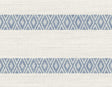 Seabrook Alani Geo Stripe Blue Bell Wallpaper