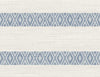Seabrook Alani Geo Stripe Blue Bell Wallpaper