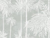 Seabrook Palm Grove Misty Wallpaper