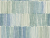 Seabrook Arielle Abstract Stripe Lakeside Wallpaper