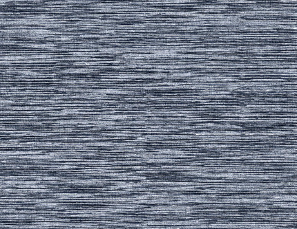 Seabrook Tiger Island Faux Sisal Denim Blue Wallpaper