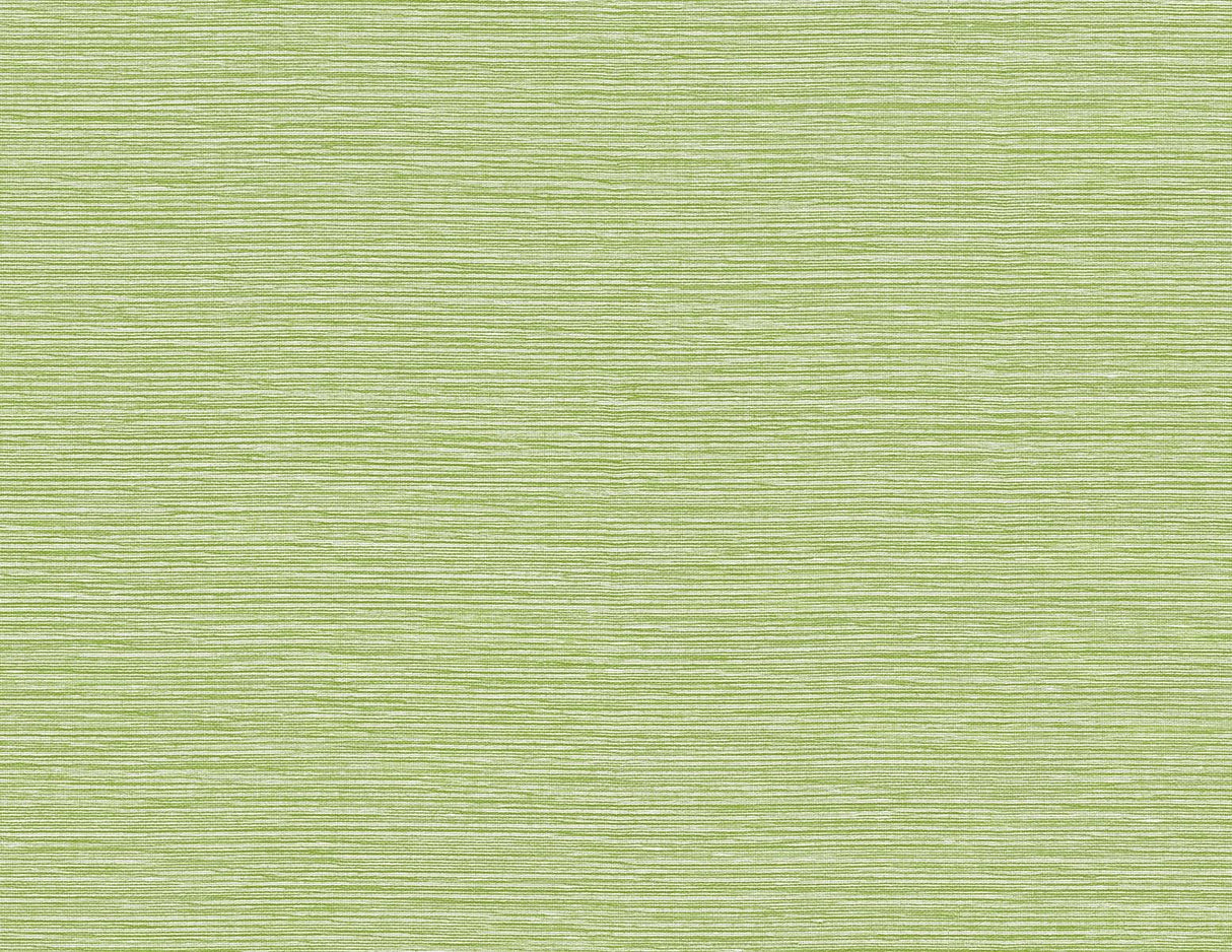 Seabrook Tiger Island Faux Sisal Green Wallpaper