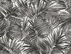 Seabrook Cordelia Tossed Palms Onyx Wallpaper
