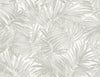 Seabrook Cordelia Tossed Palms Dove Grey Wallpaper