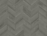 Seabrook Keone Bay Chevron Grey Wallpaper