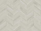Seabrook Keone Bay Chevron Grey Wallpaper