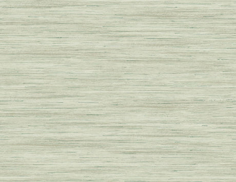 Seabrook Loe Sanctuary Stria Green Wallpaper
