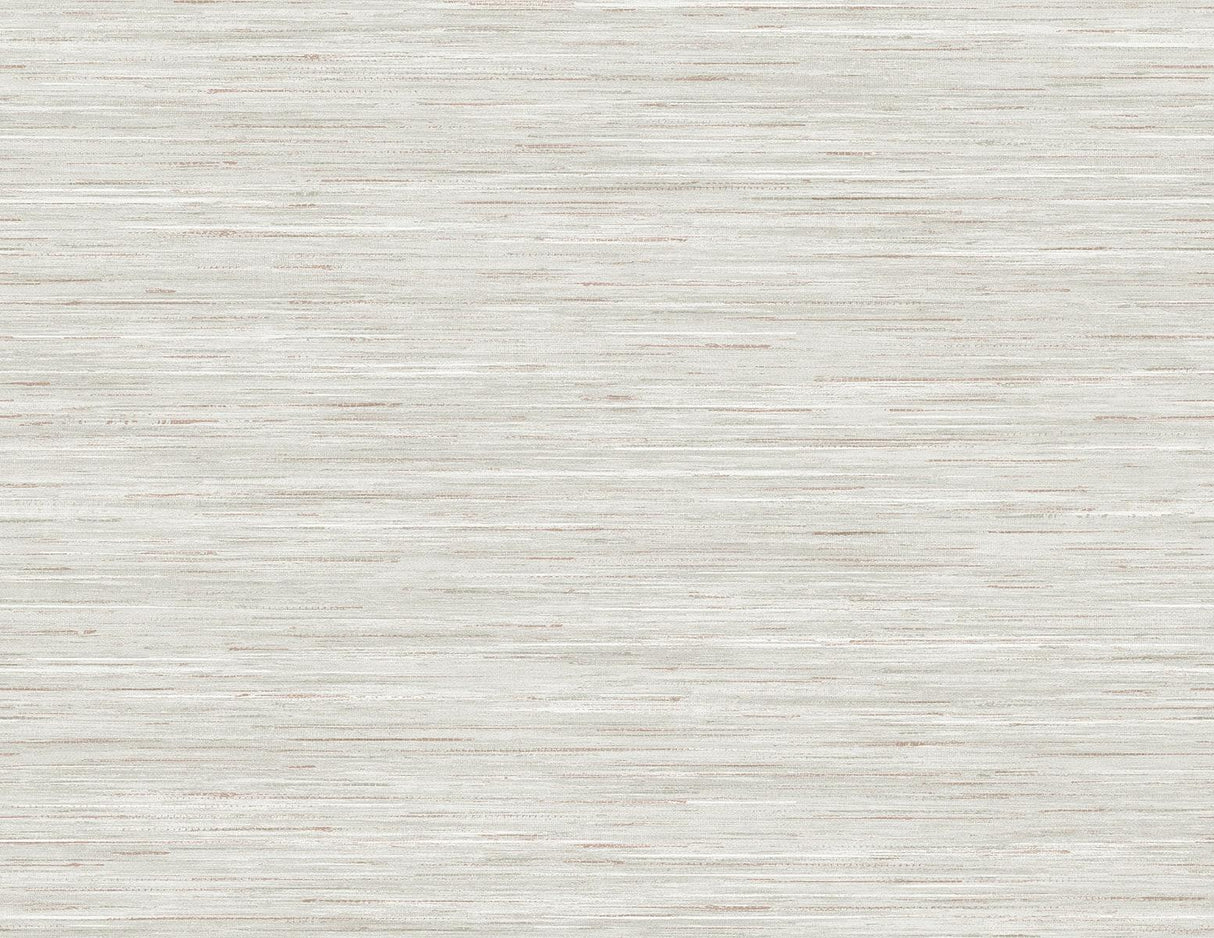 Seabrook Loe Sanctuary Stria Creamsicle & Alloy Wallpaper