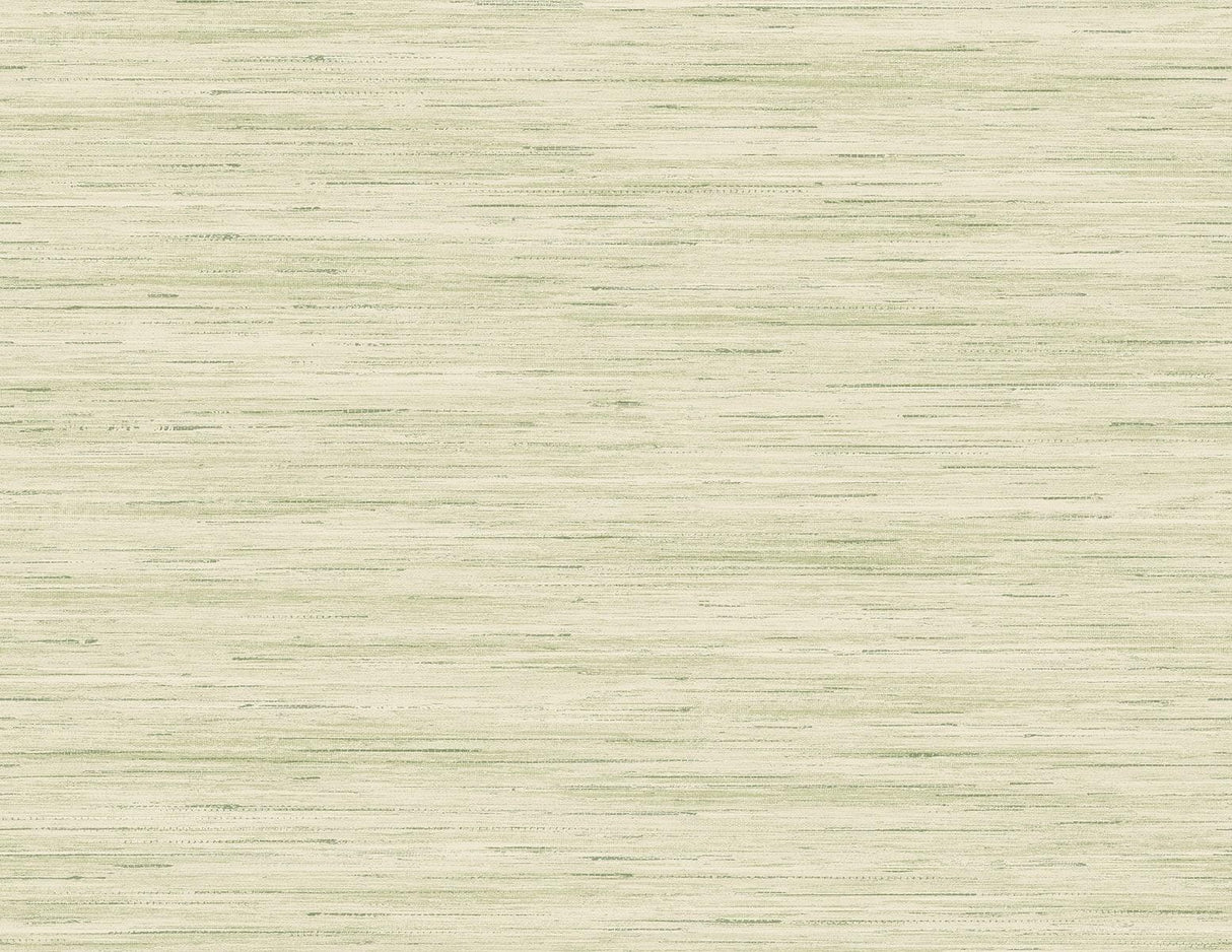 Seabrook Loe Sanctuary Stria Green Wallpaper