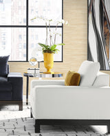 Seabrook Loe Sanctuary Stria Beige Wallpaper