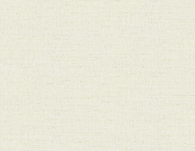 Seabrook Kaya Faux Paperweave Alabaster Wallpaper