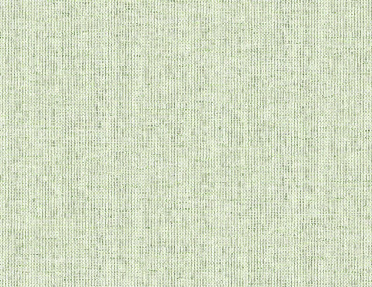 Seabrook Kaya Faux Paperweave Green Wallpaper