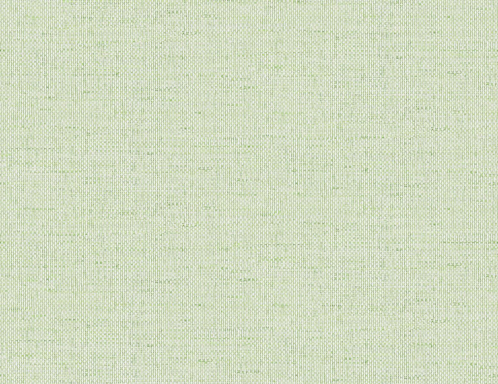 Seabrook Kaya Faux Paperweave Green Wallpaper