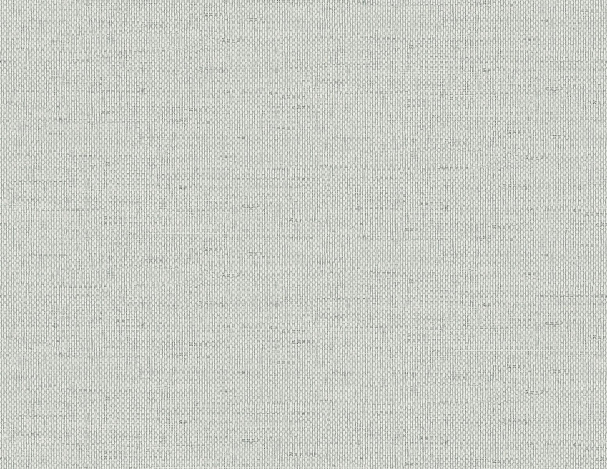 Seabrook Kaya Faux Paperweave Grey Wallpaper