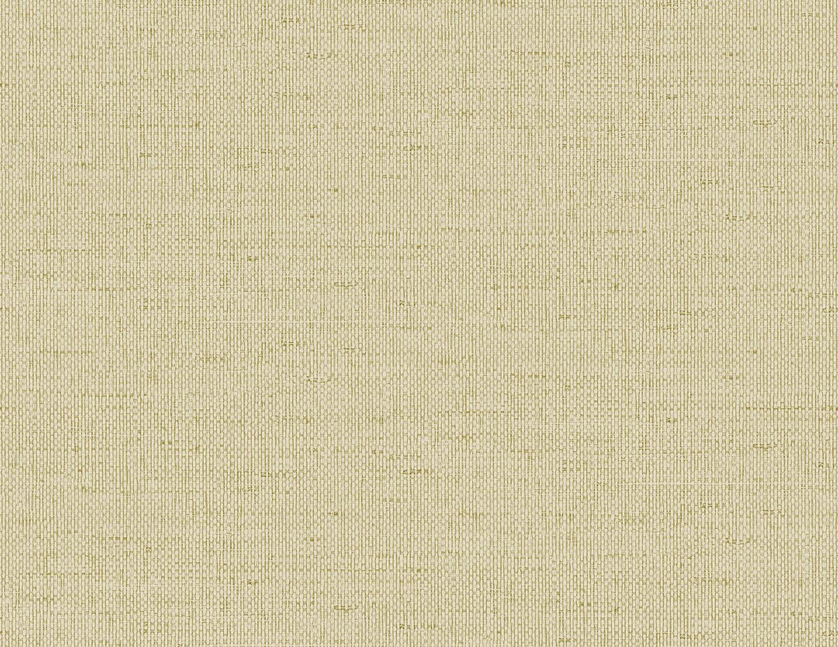 Seabrook Kaya Faux Paperweave Chamomile Wallpaper